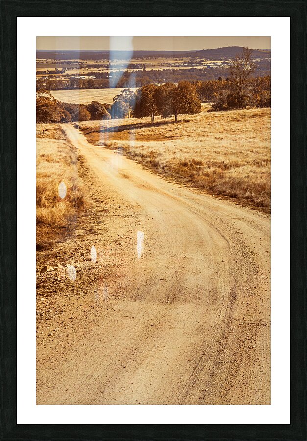 Kingaroy way Picture Frame print