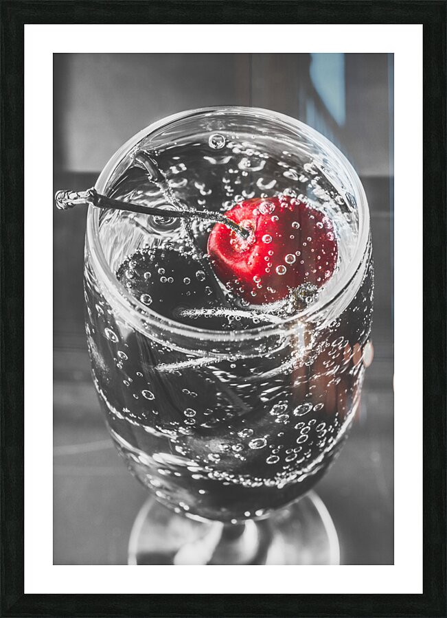 Cherry on the top Picture Frame print