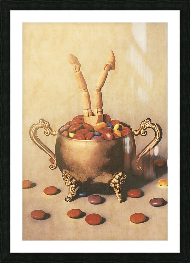 Head first Picture Frame print