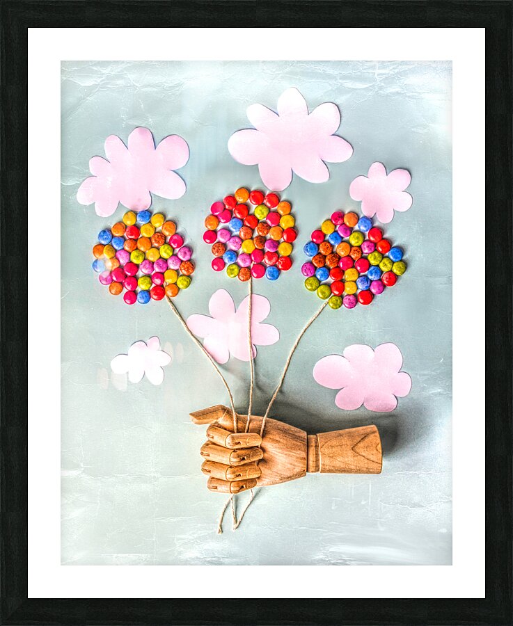 Chocolate coated Picture Frame print