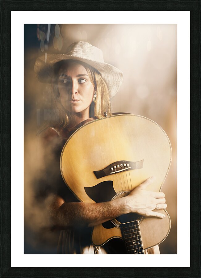 In Mist And Verse Picture Frame print