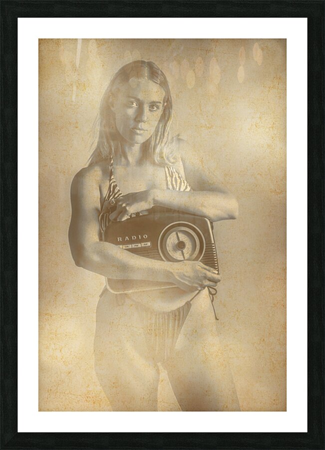 Radio Reproduction Picture Frame print