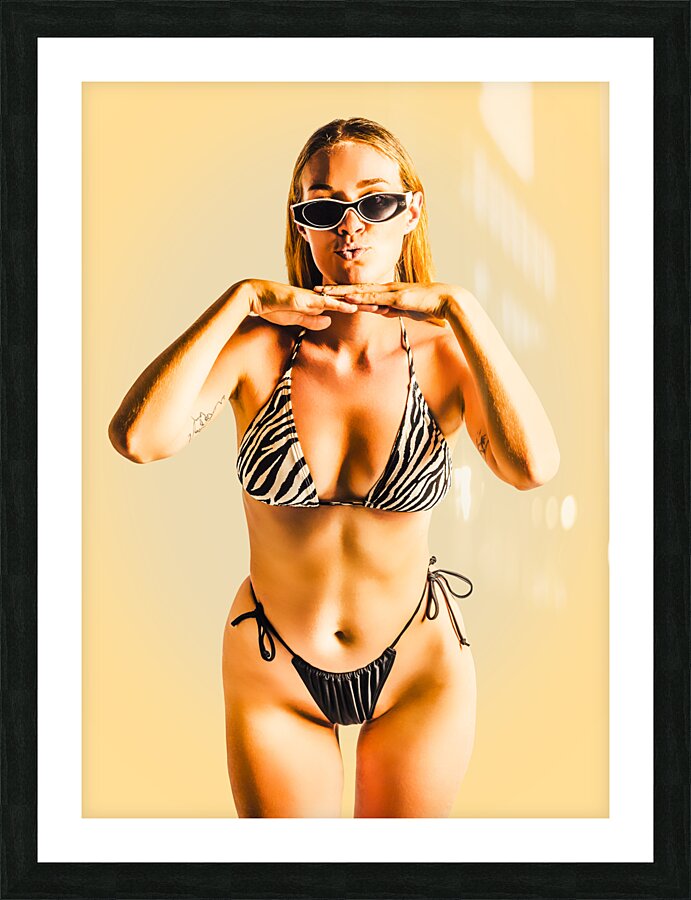 Beach Beauty Picture Frame print