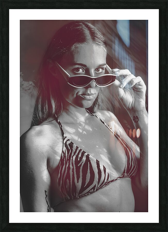 Hot Tropics Picture Frame print