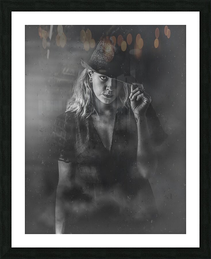 Noir Detecting Picture Frame print