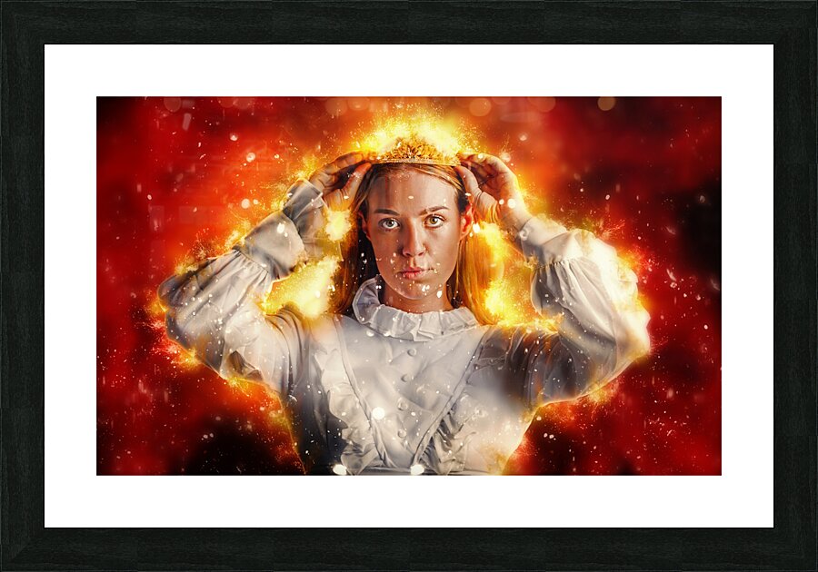 Empires Of Fire Picture Frame print