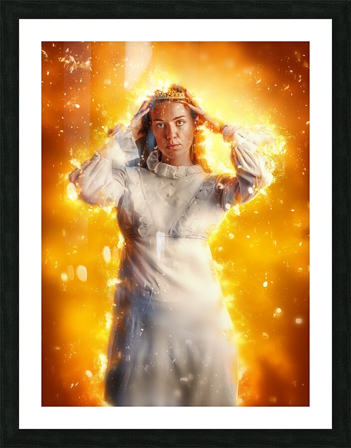 Fire And Thrones Picture Frame print