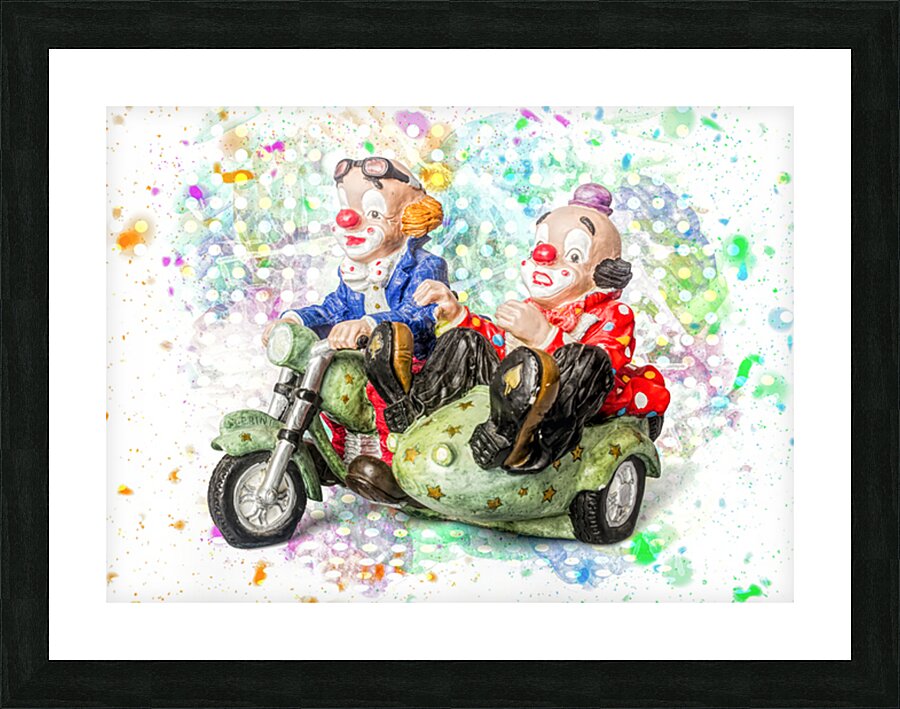 Sidecar Sideshow Picture Frame print