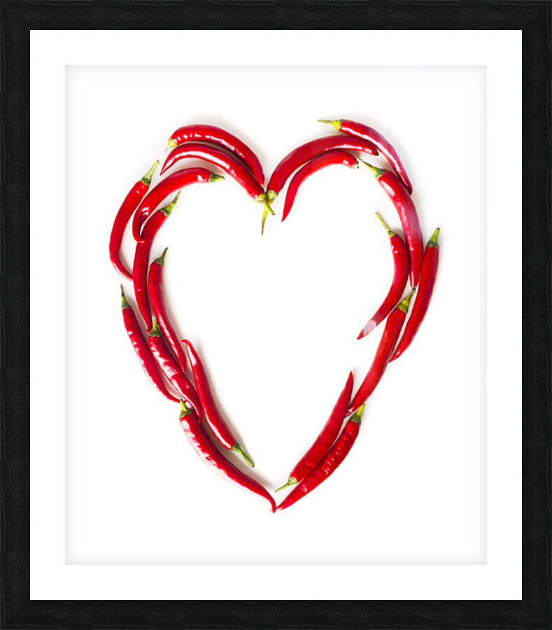 Red hot stuff Picture Frame print