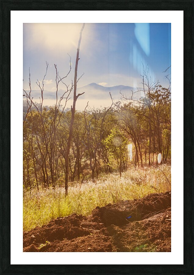 Misty Horizons Picture Frame print
