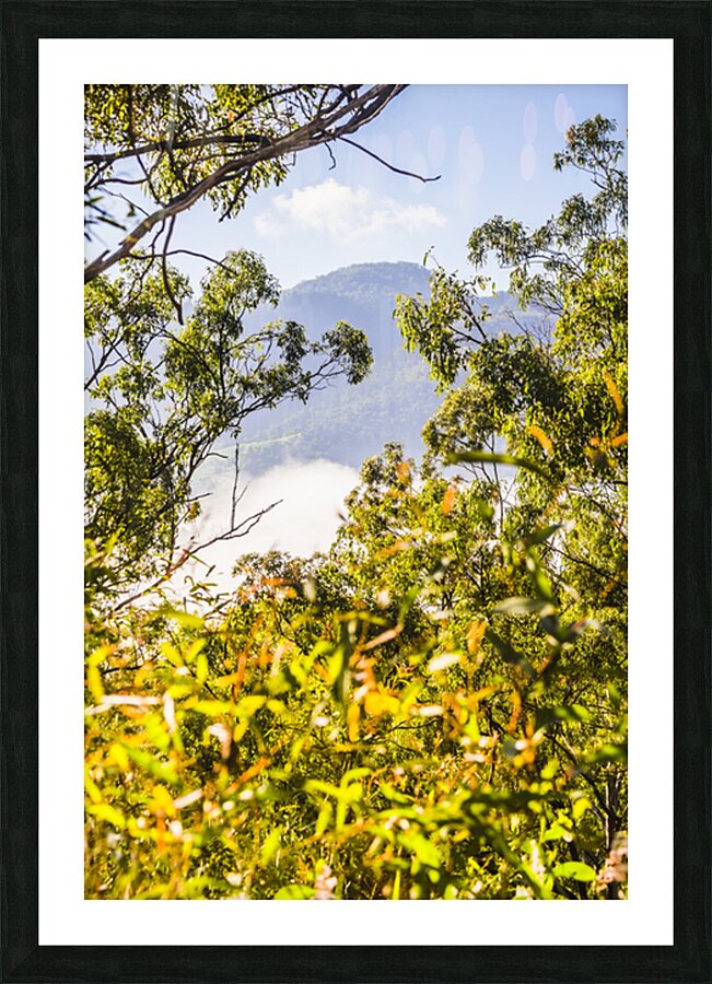 Glimpses Of Mt Perry Picture Frame print