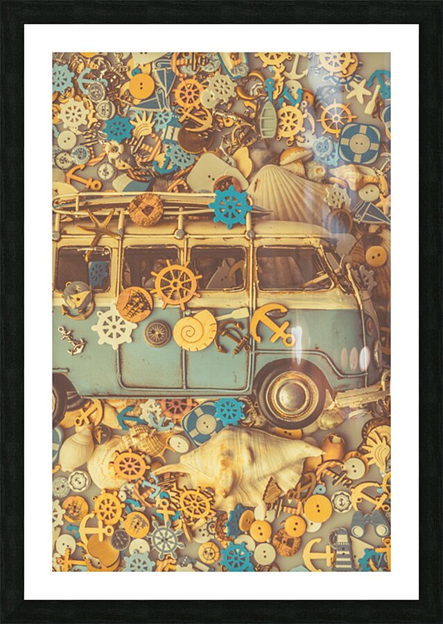 A Shore Thing Picture Frame print