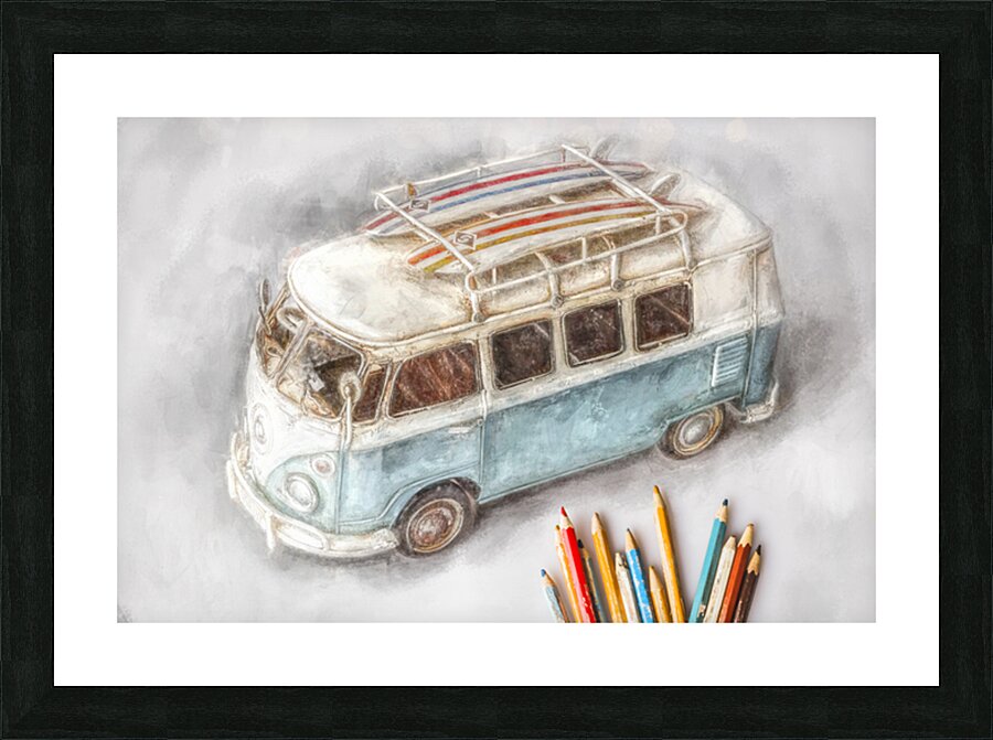 Van Going Picture Frame print