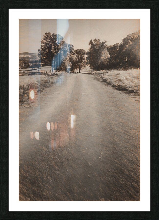 The Vintage Stretch Picture Frame print