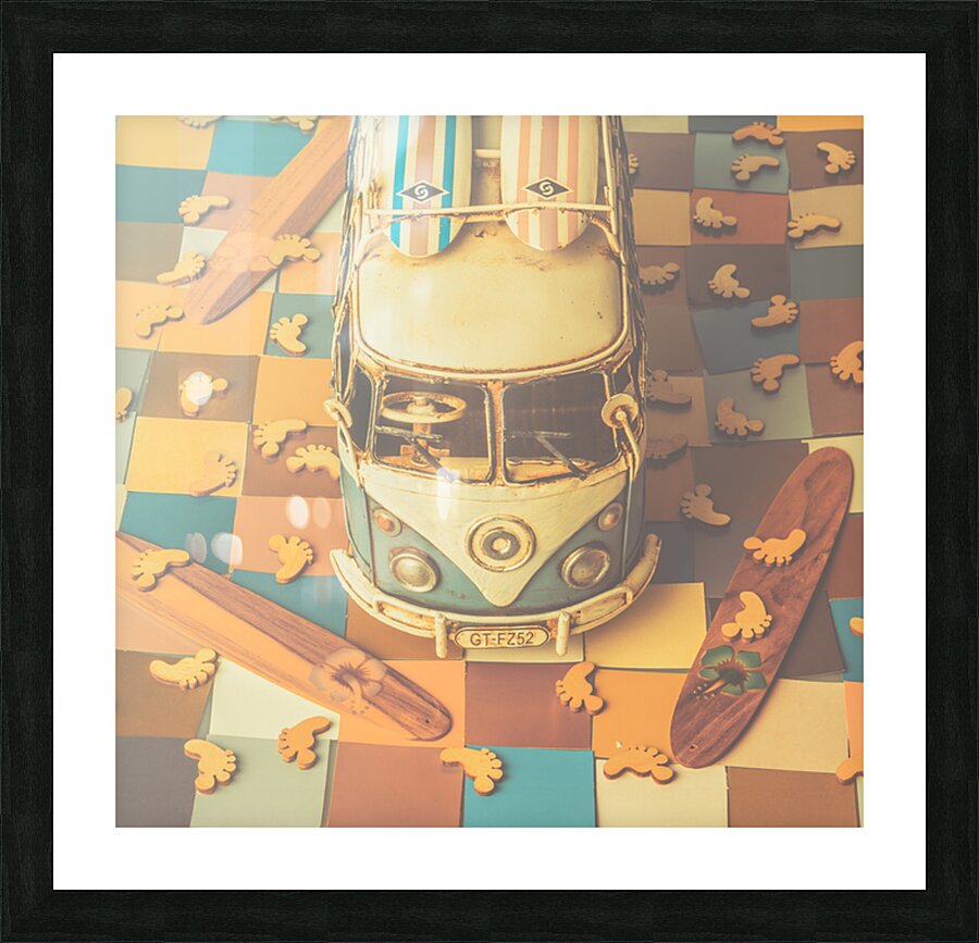 Beachstalgia Picture Frame print