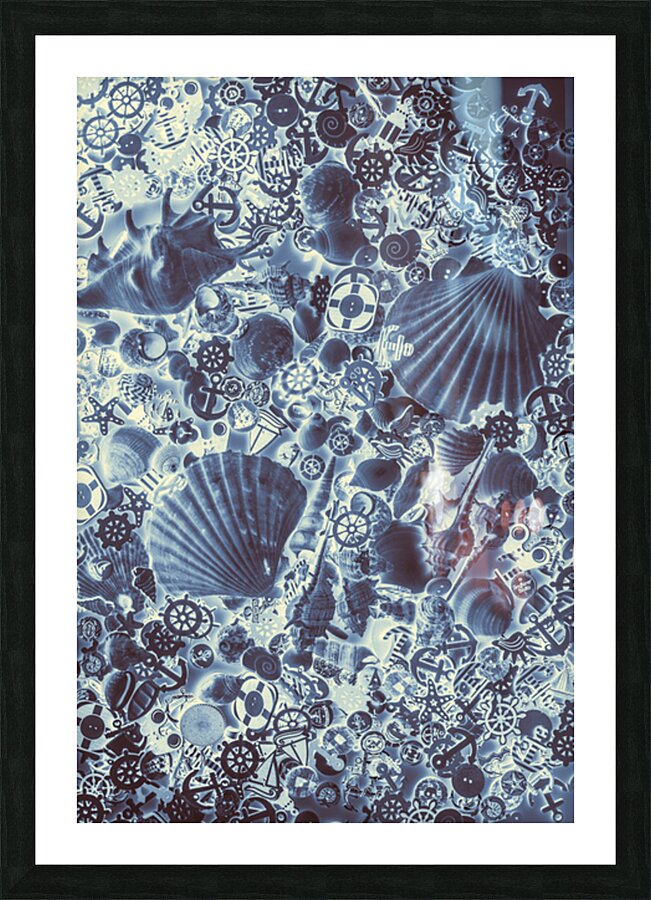 Seaform Picture Frame print