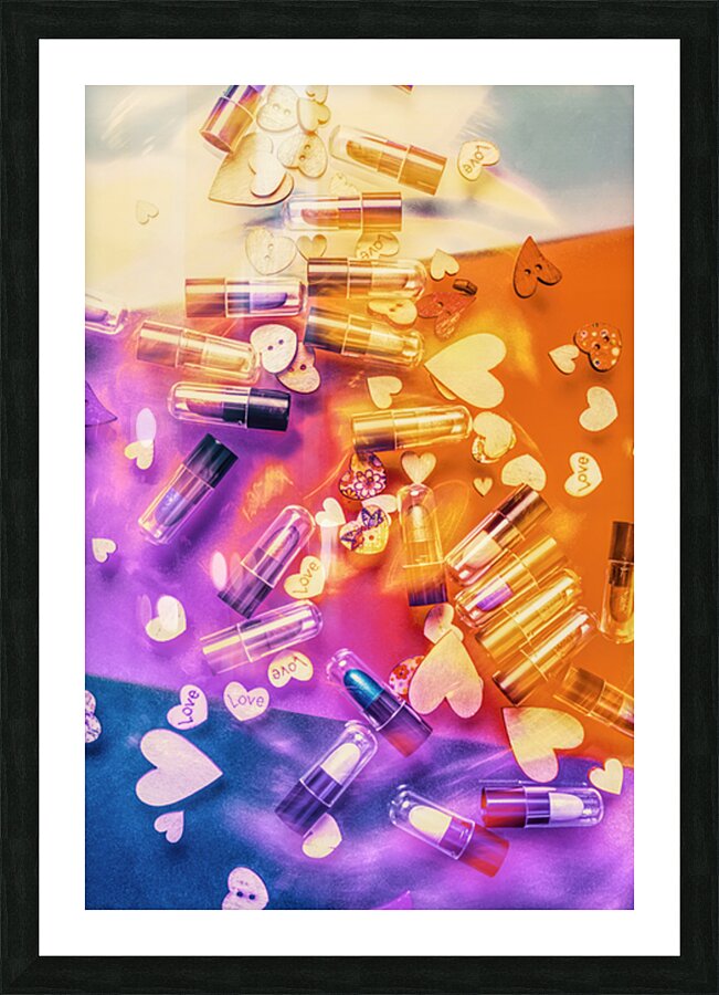 Make Up Picture Frame print