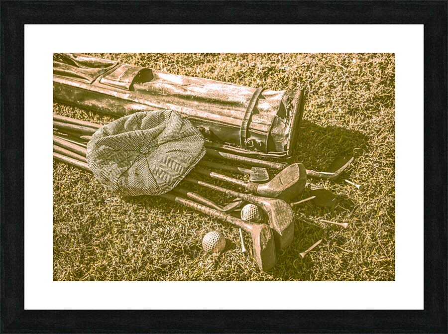 Old Hat Picture Frame print