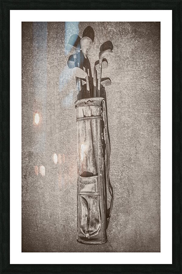 Old Bag Picture Frame print