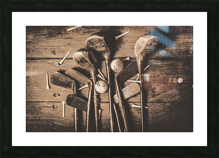 2 Under Par Picture Frame print