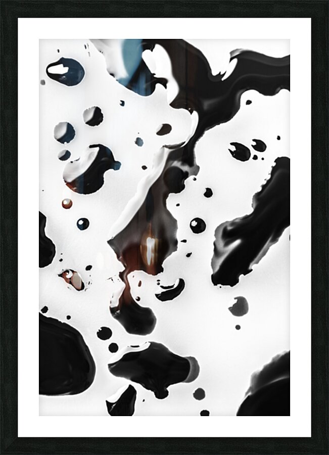 Blotchy Picture Frame print