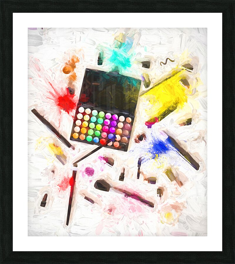 Explosion Of Color Picture Frame print