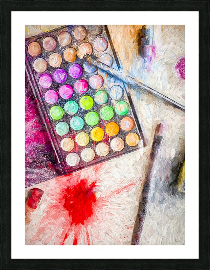 Making Up Picture Frame print