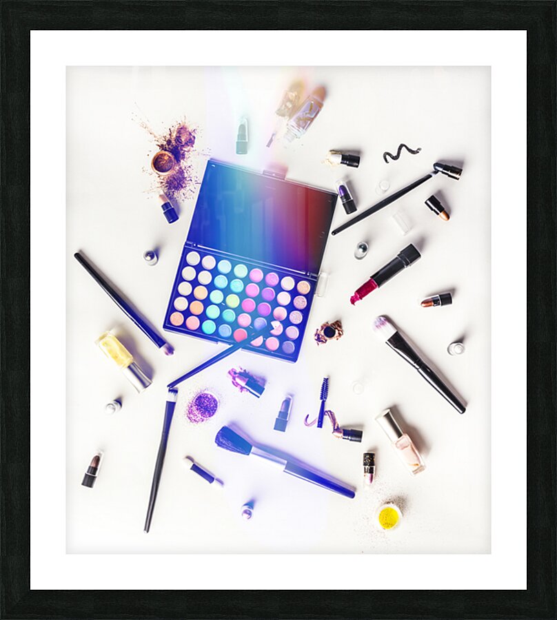 Vibrant Visage Picture Frame print