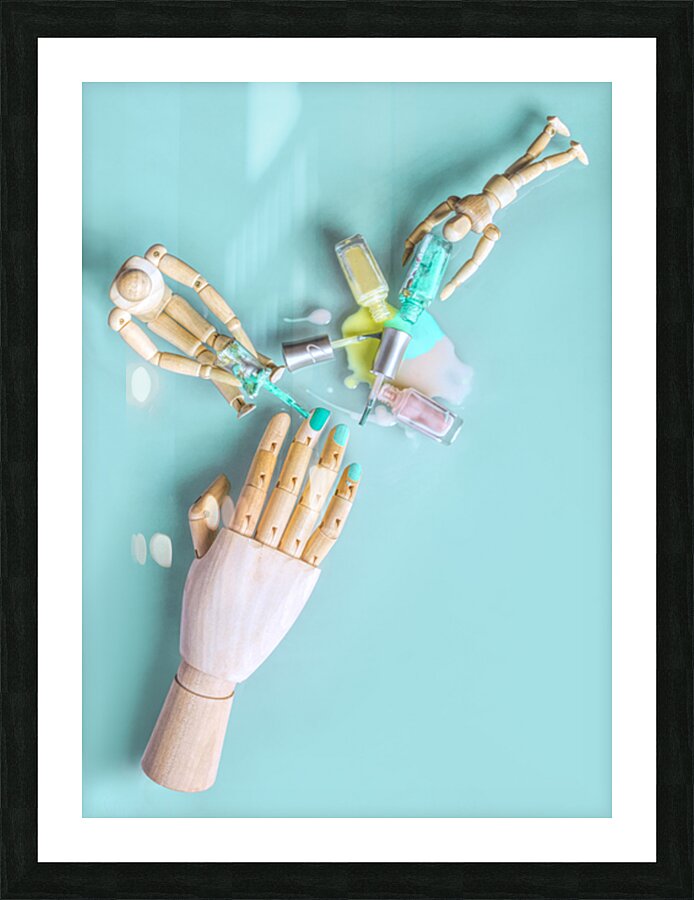 Nail Designers Picture Frame print