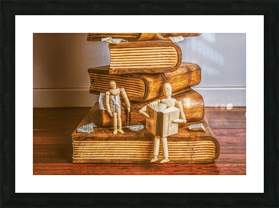 The Bookery  Picture Frame print