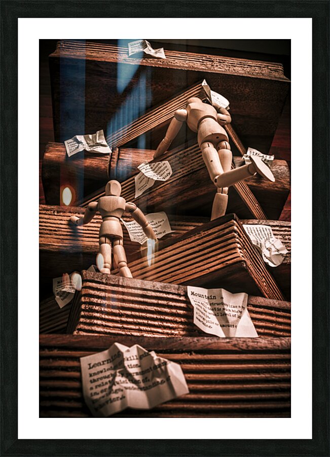 All Of The Mind Picture Frame print