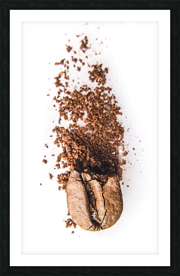 Ground Coffee Picture Frame print