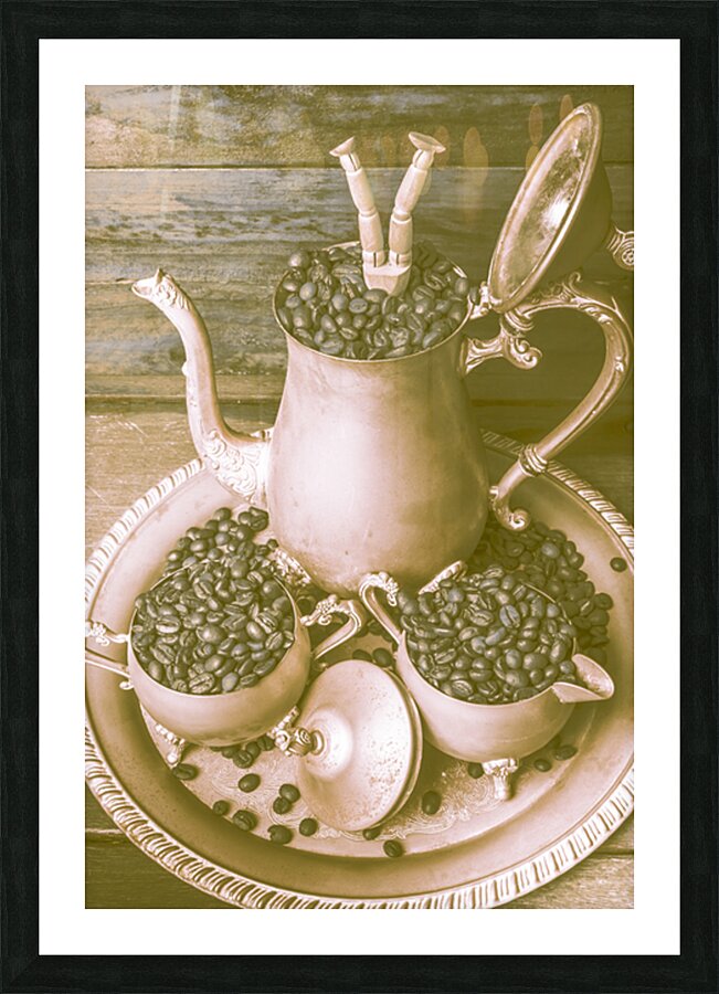 Dive In Or Takeaway Picture Frame print