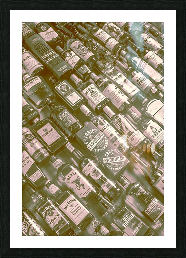 Branding Bar Picture Frame print