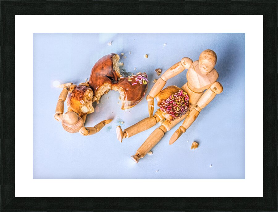 Party Puppets  Picture Frame print