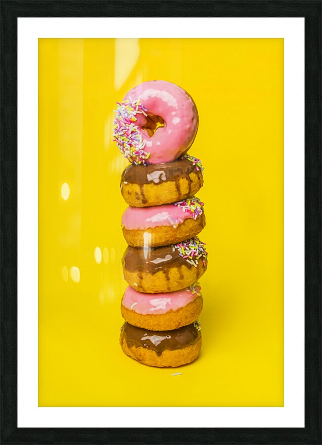 Stacks Of Delight Picture Frame print