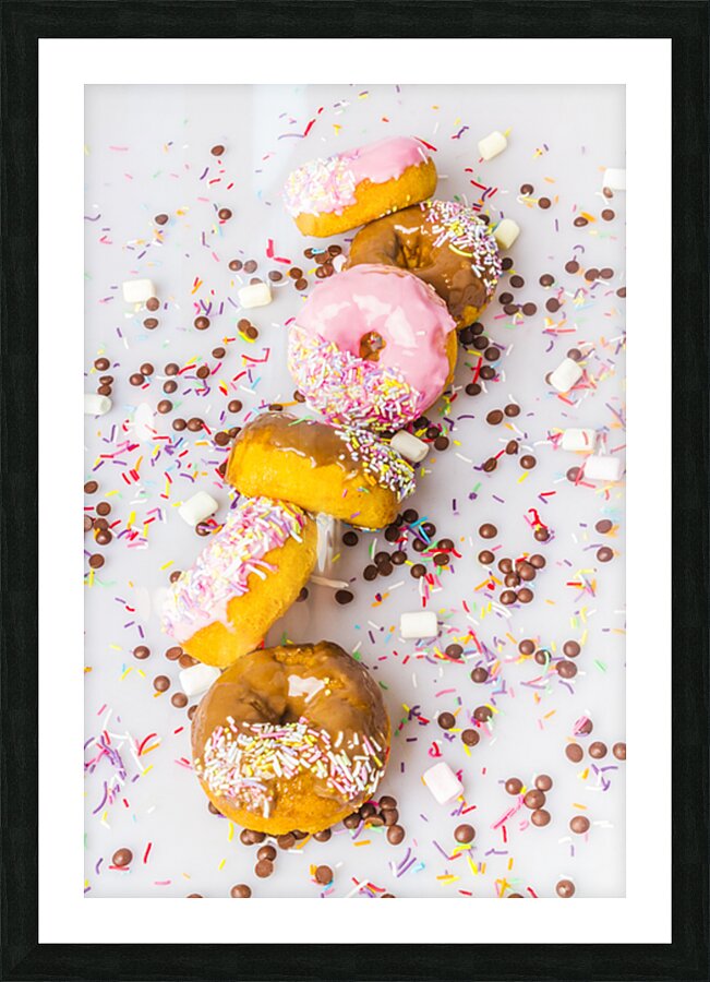 Diner Decadence Picture Frame print