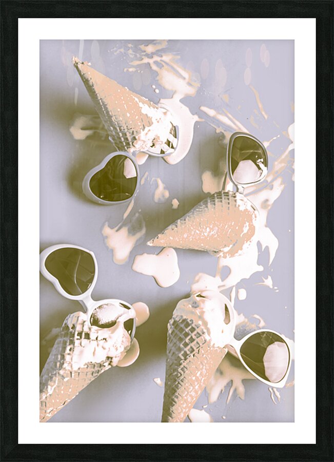 Waffle On Picture Frame print