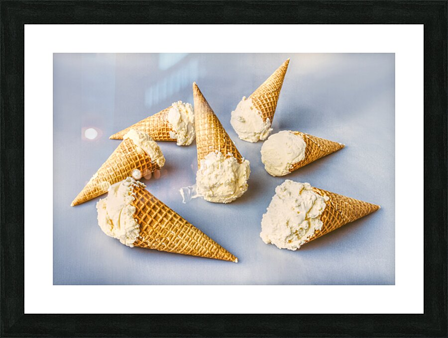 Dairy Drops Picture Frame print