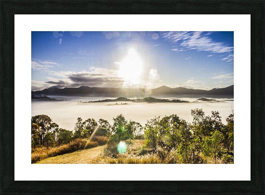 Dramatic Dawning Picture Frame print