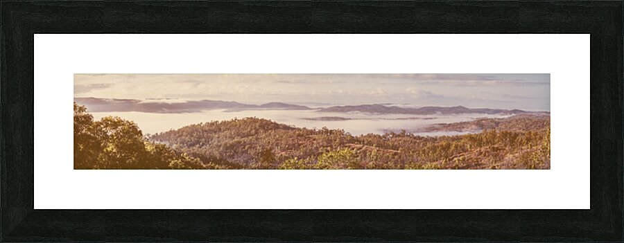 Misty Wonders Picture Frame print