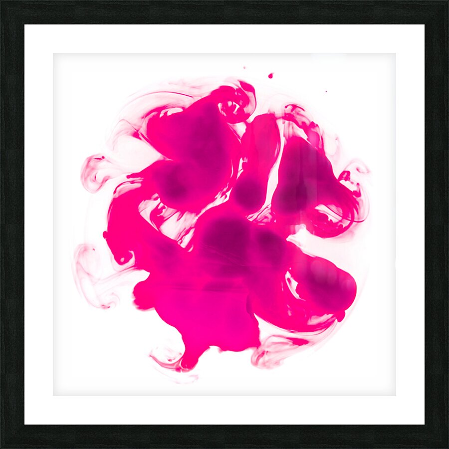 Floral Form Picture Frame print