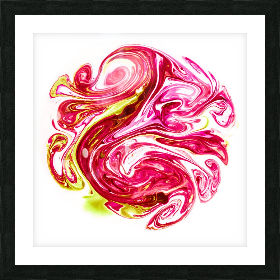 Swish Picture Frame print