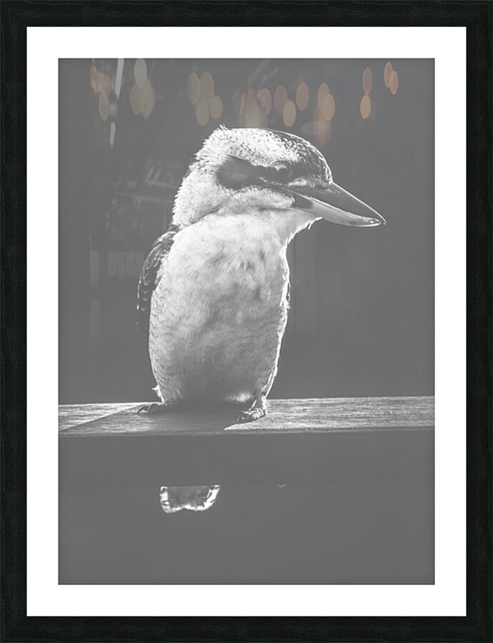 Bushy Smile Picture Frame print