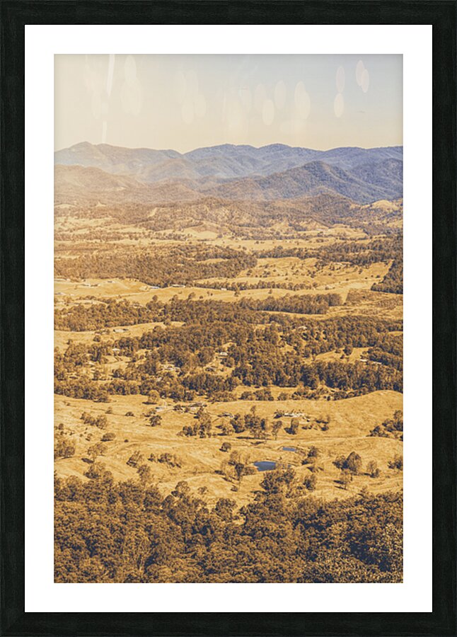 Bucolic Beige Picture Frame print