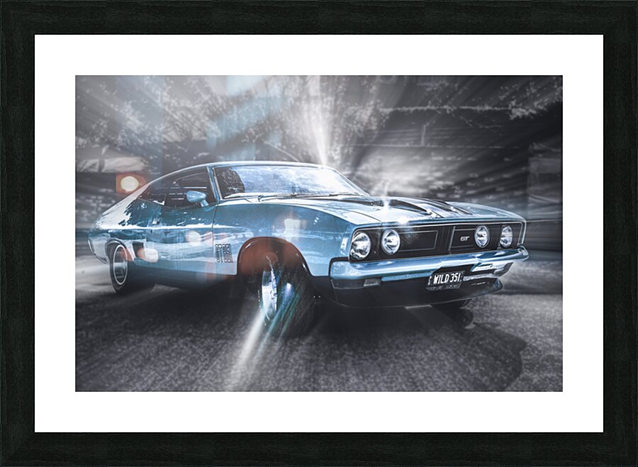 Ford Falcon XB GT Hardtop Picture Frame print