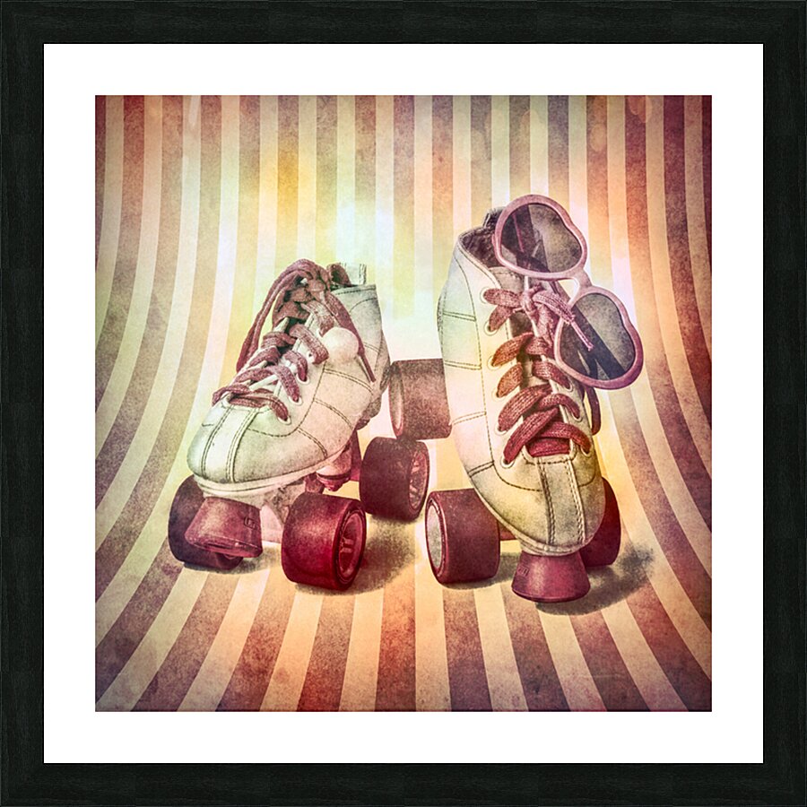 Roller Circus Picture Frame print