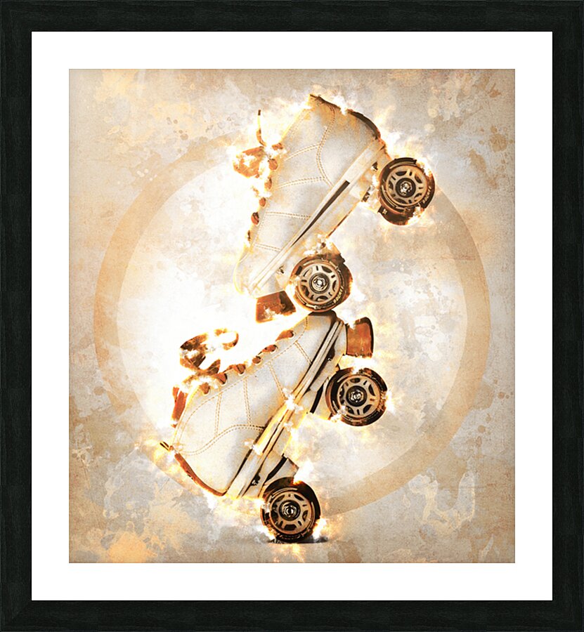 Rink of Fire Picture Frame print