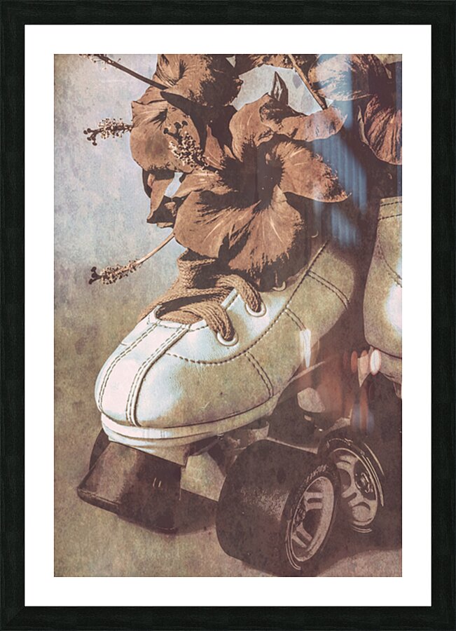 Faded Summer Memories Picture Frame print