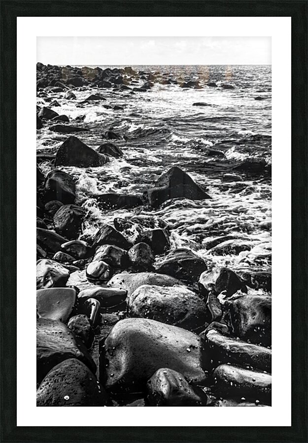 Shores Shaded Picture Frame print